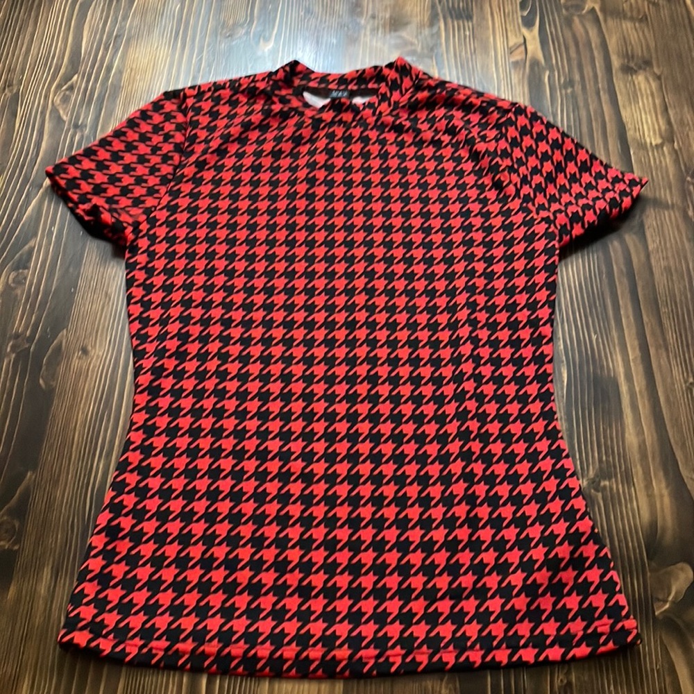 Houndstooth Short Sleeve